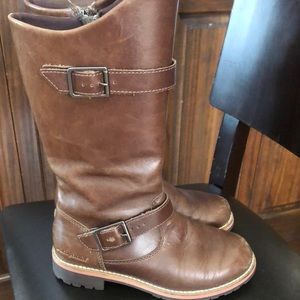 Patagonia leather combat style boots.  Size 5.5